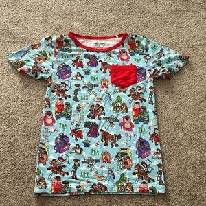 Showstoppers t pocket short sleeve top size 5/6